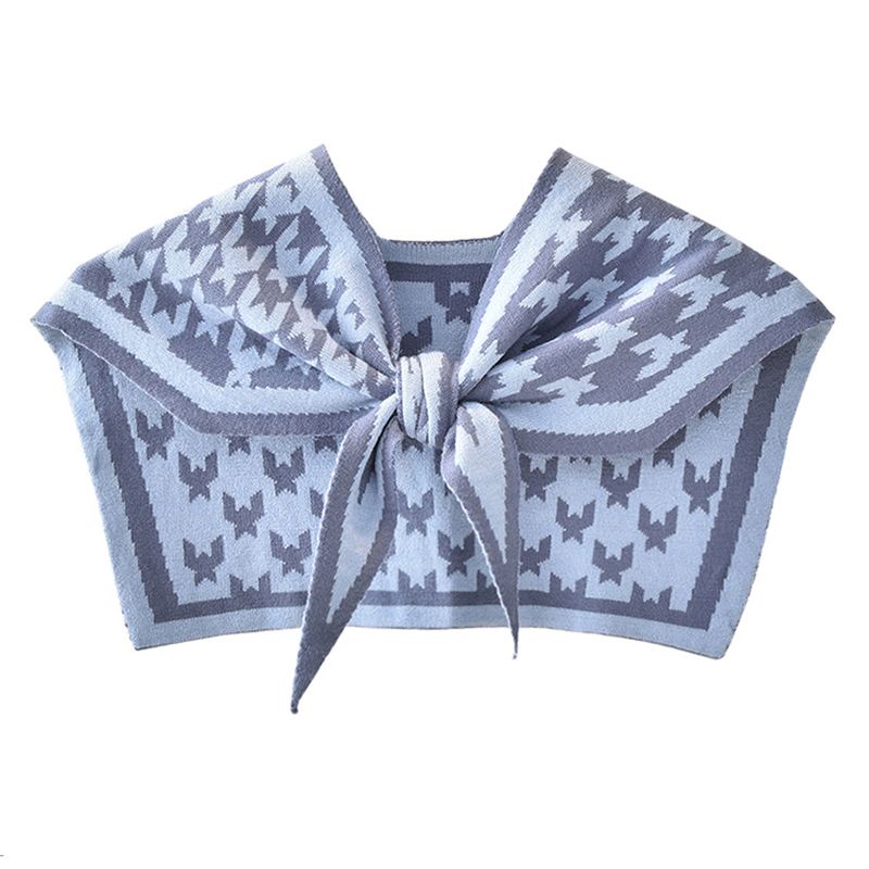 Khăn Choàng Cổ cashmere Thắt Nút Cho Nữ