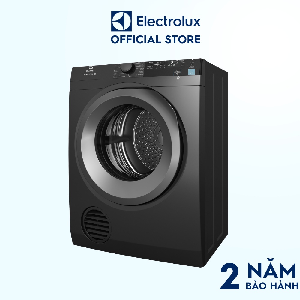 Máy sấy thông hơi Electrolux 8.5kg UltimateCare 300 - EDV854N3SB - Màu xám đen