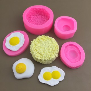 Khuôn Làm Bánh Bằng silicone Hình Trái Trứng Dễ Thương