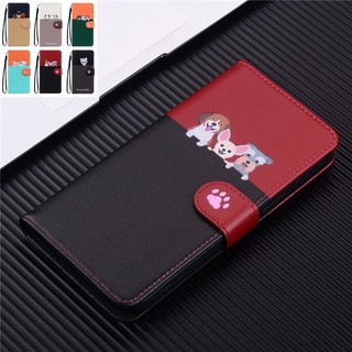 Phù Hợp Bao Da Điện Thoại Khóa Nam Châm Hình Thú Cưng Cho redmi12c 9c note12 pro redmi 9a 9t