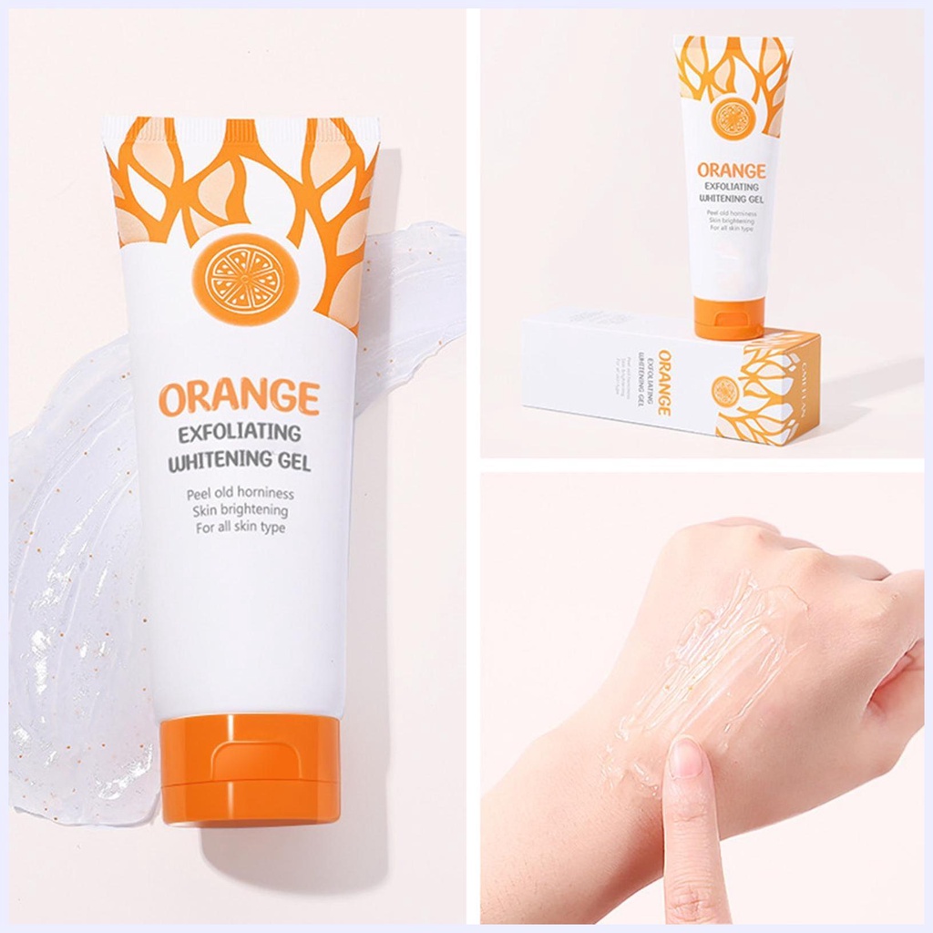 Gel Cam Tẩy Tế Bào Chết Dưỡng Ẩm Làm Trắng Da