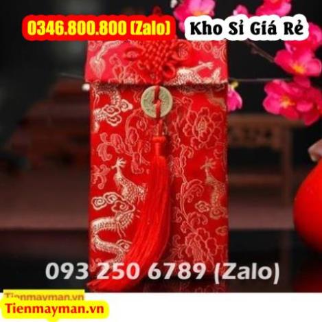 Bao Lì Xì Vải Gấm Cao Cấp Ngày Tết