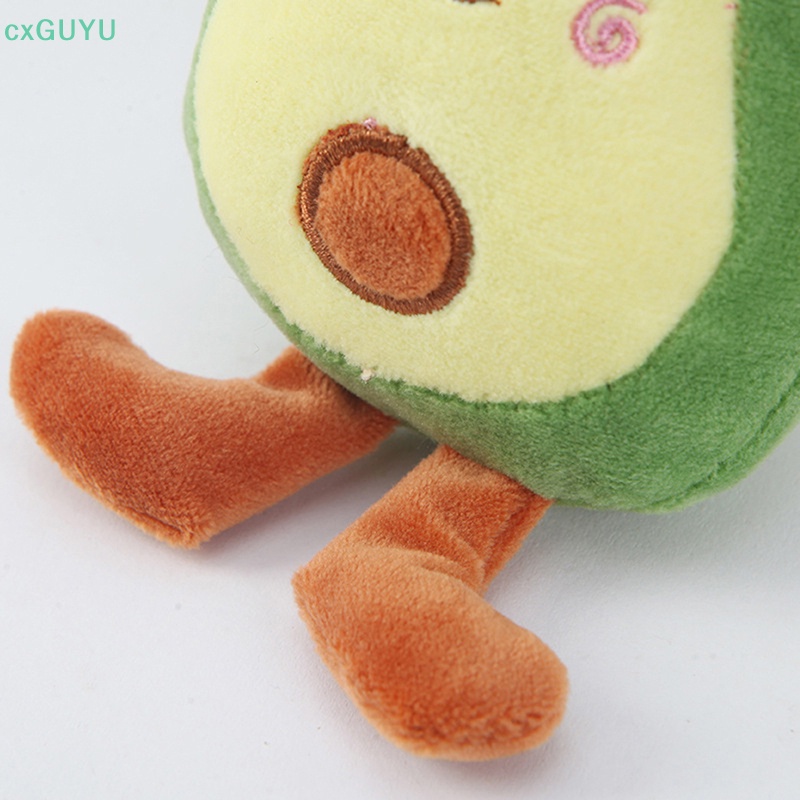 Móc Chìa Khóa Hình Trái Bơ Nhồi Bông Dễ Thương Dùng Làm Quà Tặng Hoặc Trang Trí Ba Lô prta