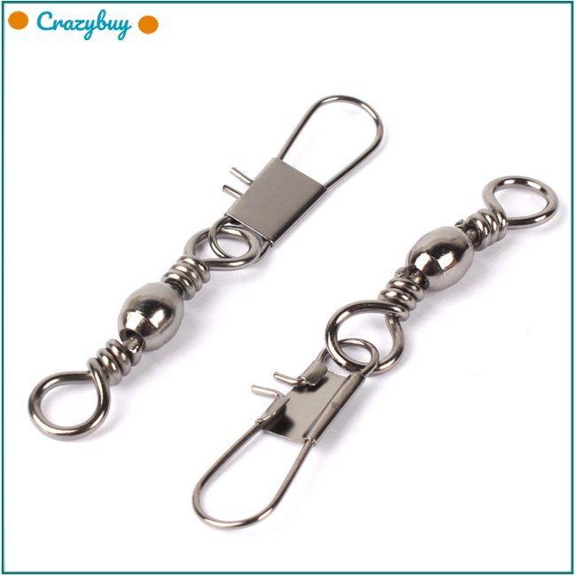 Cr Móc Nối Số 8 Bằng Thép Không Gỉ Cho Cần Câu Cá