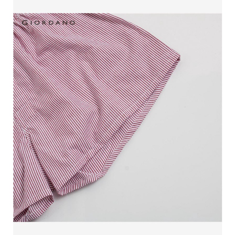 Bộ 3 quần đùi GIORDANO 01179139 màu tương phản chất liệu cotton thời trang