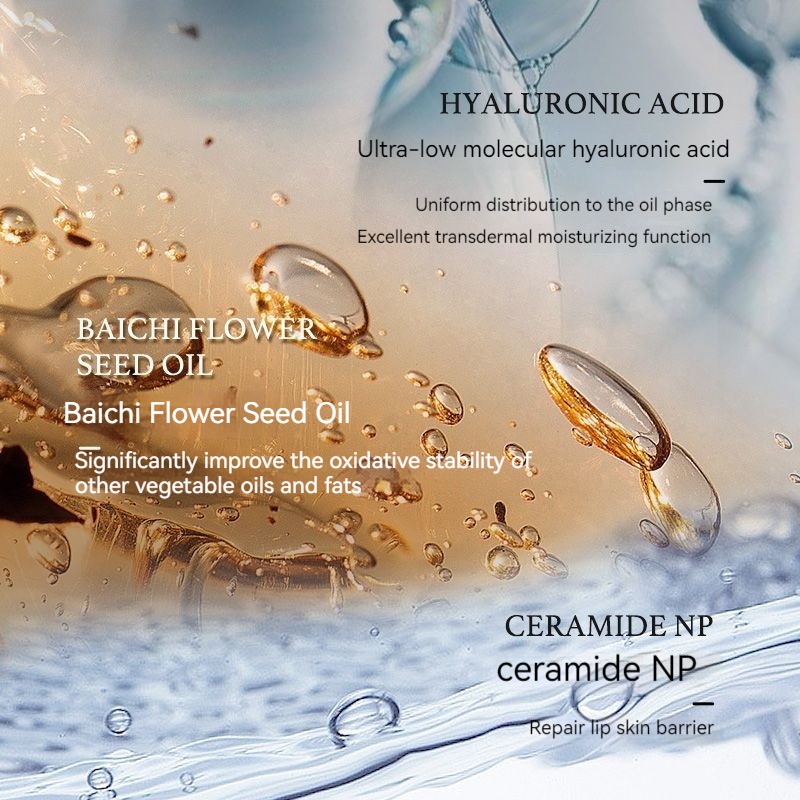 BABI Thay đổi màu son môi, ấm áp, giữ ẩm, không thấm nước, chống nứt, không phai, không nhuộm màu son môi