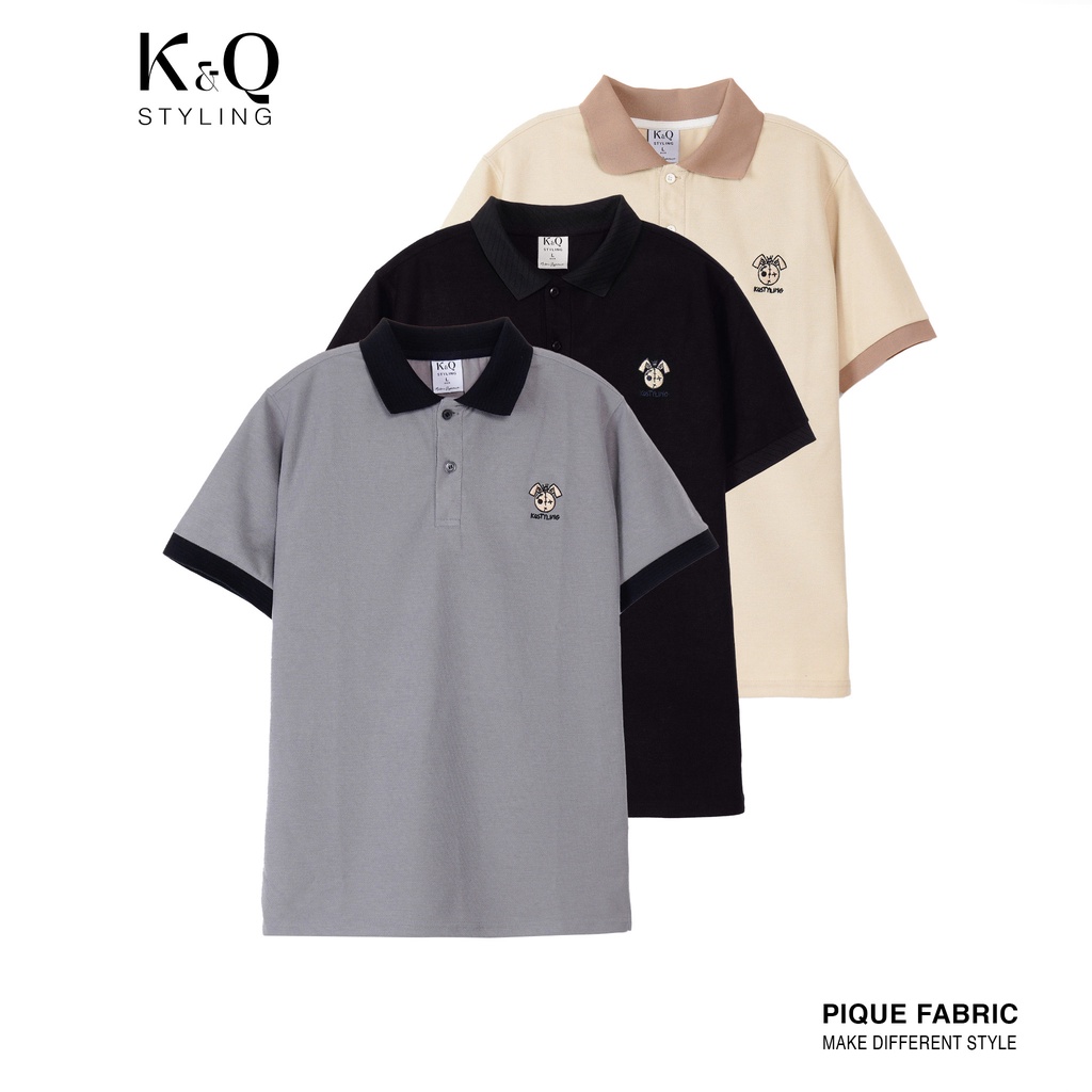 Áo polo pique KQSTYLING bunny premium