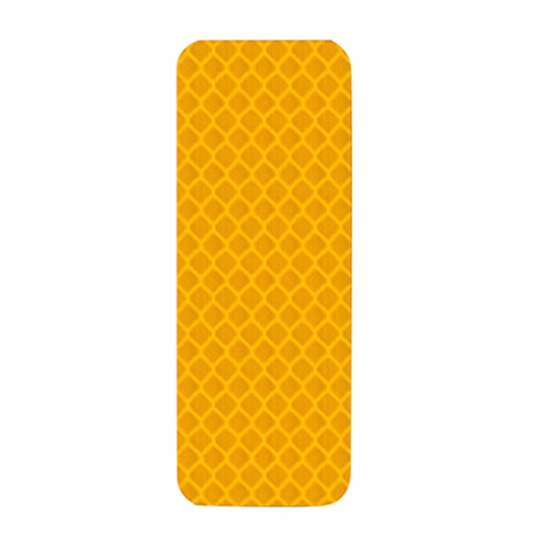 Fengwun Miếng Dán Phản Quang Màu Vàng 8x3cm Cảnh Báo An Toàn Cho Xe Hơi Xe Máy