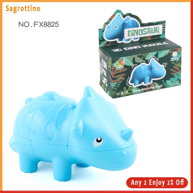 Sag Khối Rubik 2 * 2 Hình Khủng Long
