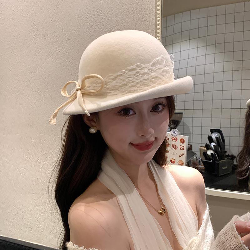 Mũ beret Len Phong Cách retro Thời Trang Thu Đông Dành Cho Nữ