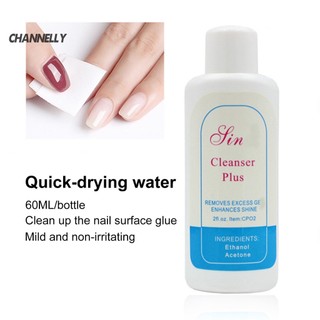 Channel nước tẩy sơn móng tay 60ml cho nữ