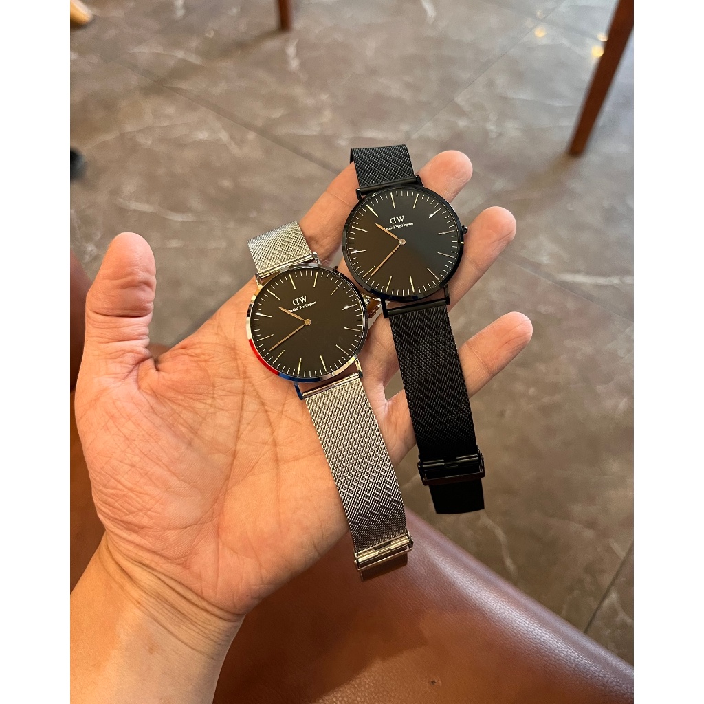 Đồng hồ Nam Classic Petite Dây Mesh 40mm - Danielwatchstore .