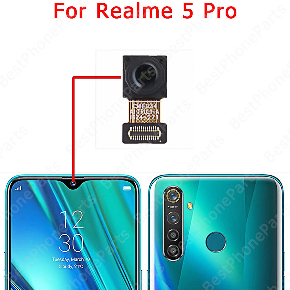 Mô-đun camera Trước Sau Cho realme 5 pro 5i 5pro