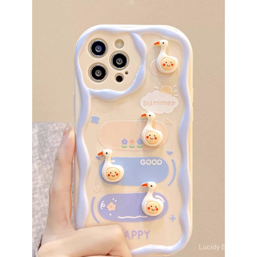 Dễ Thương Ốp Điện Thoại Mềm In Hình Vịt Hoạt Hình Cho xiaomi 13 12pro note12 / 11 k60 n7ni