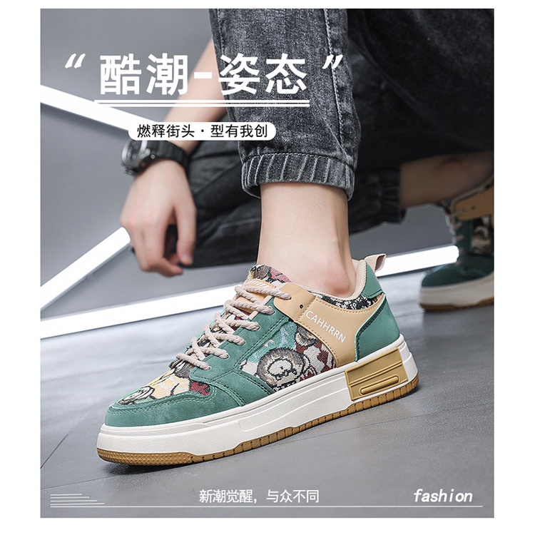 Giày Thể Thao Vải canvas Thoáng Khí Phong Cách Hàn Quốc Thời Trang Mùa Thu Mới Cho Nam