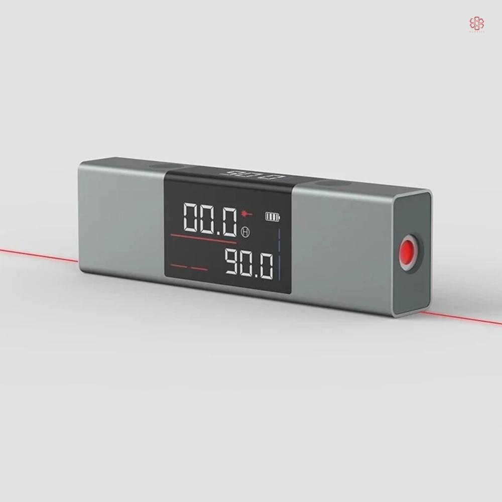 Máy Đo Góc Kỹ Thuật Số 360 Độ atuman duka li1 Bằng laser Có Thể Sạc Lại° Dây laser Gắn Màn Hình / Đèn led Đôi