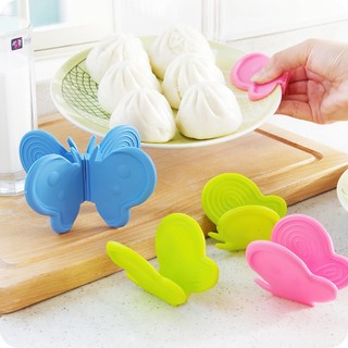Kẹp bát đĩa bằng nồi silicone hình cánh bướm chống trượt & cách nhiệt-MOMMY