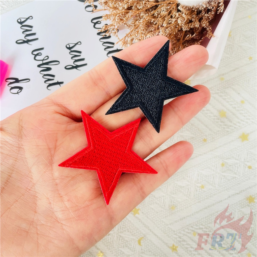 ❣️1pc Tình Yêu / Ngôi Sao: ins Sắt Trên Các Bản Vá Lỗi❣️Miếng Dán Ủi Lên Quần Áo Hình Huy Hiệu