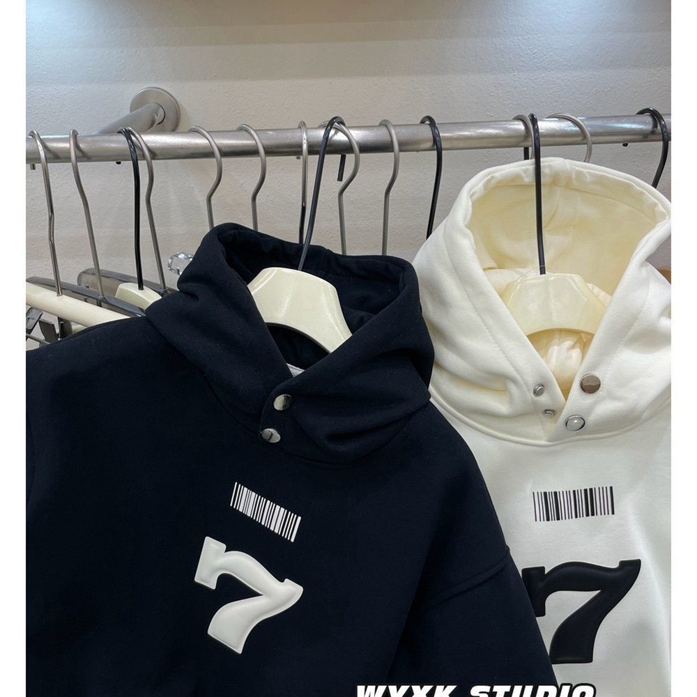 Áo sweatshirt Có Mũ Lót Lông Cừu Ba Chiều In Họa Tiết Phong Cách Mới Dành Cho Bé Trai