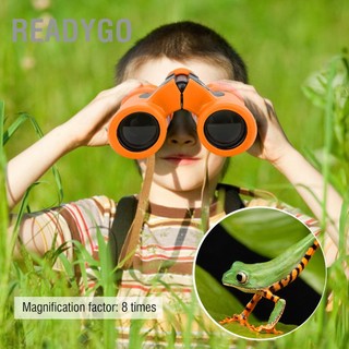 ReadyGo 8x21 Mini cầm tay ngoài trời cho trẻ em Kính thiên văn hai mắt Đồ chơi quà tặng