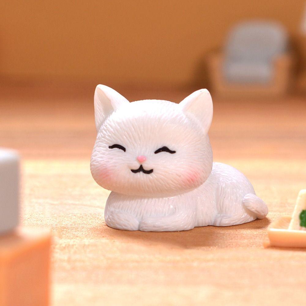 Mô hình MMULCK kiểu mèo con hoạt hình mini trang trí tiểu cảnh DIY