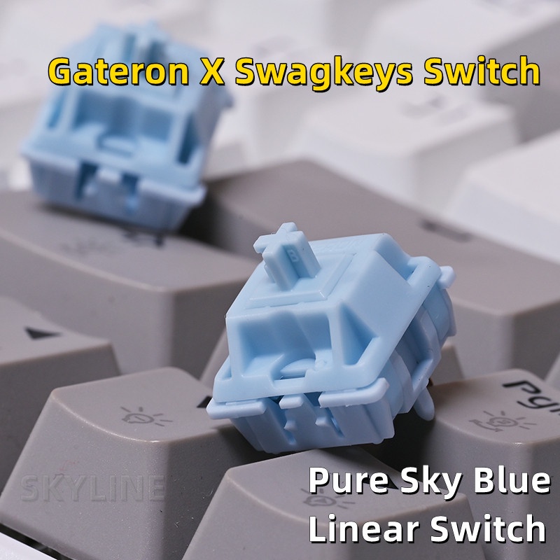 Công Tắc Bật / Tắt Màu Xanh Da Trời Tuyến Tính 5 Pin