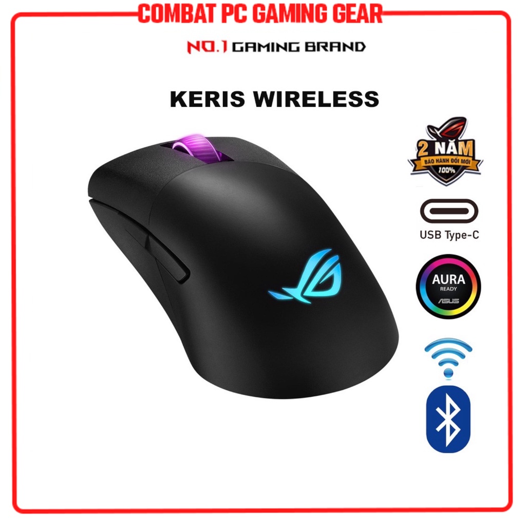 Chuột ASUS Rog Keris - Rog Keris Wireless Gaming