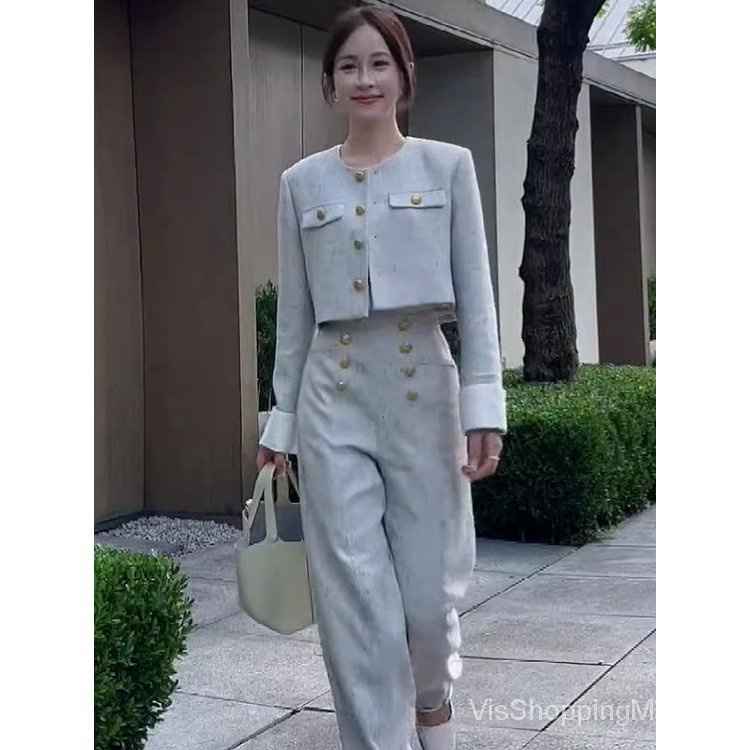 Set Đồ Thời Trang Mùa Thu 2023 Phong Cách Pháp Chất Lượng Cao