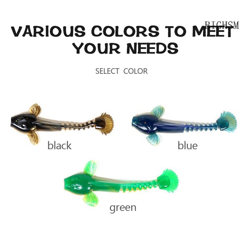 Bighsm 1 Mồi Giả Câu Cá Mềm 2.5g6.5cm / 5.3G9Cm