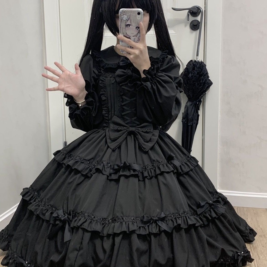 Cửa Hàng Chính Hãng Đầm lolita Sáng Tạo Mùa Xuân Thu Giảm Giá