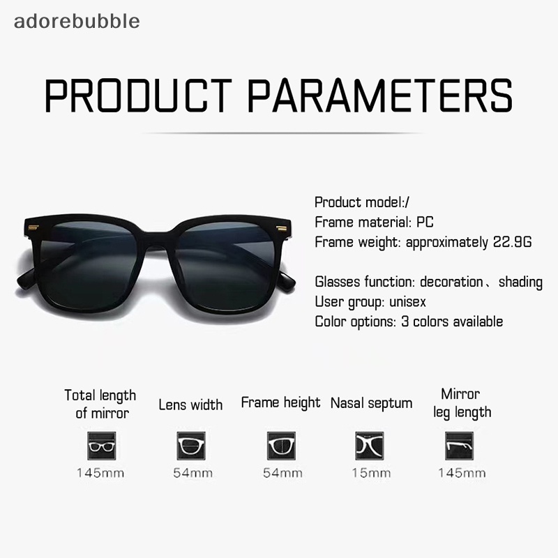 Avn Kính Mát Gọng Vuông Phong Cách vintage Chống Tia uv400 Thời Trang Cho Nữ