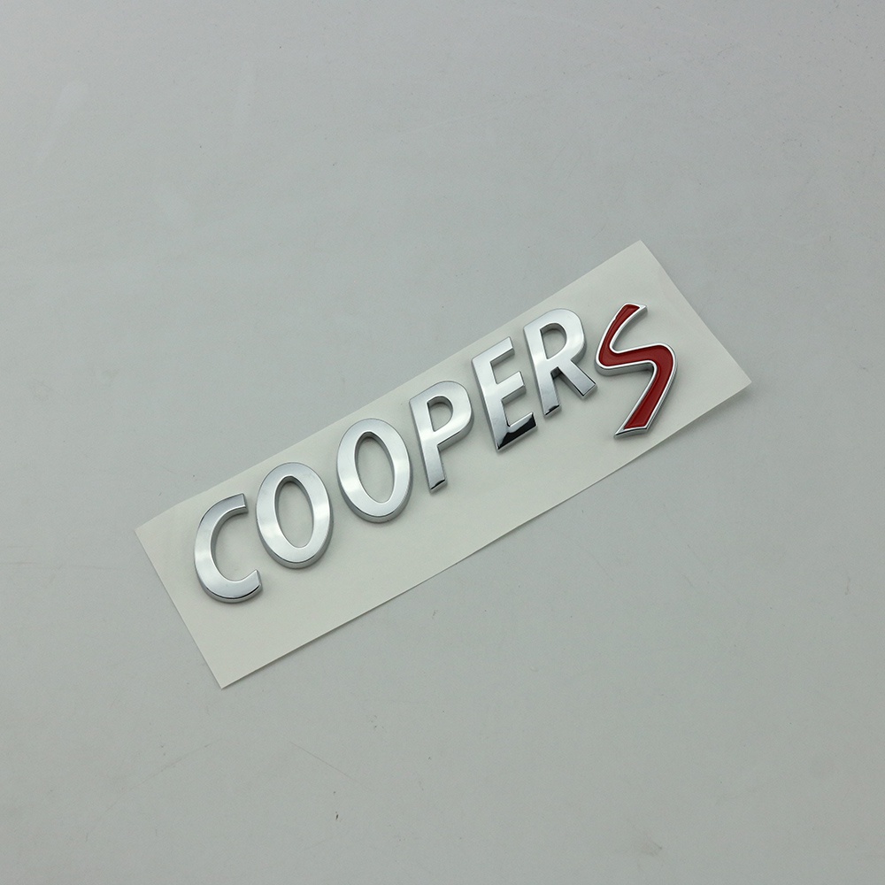 Miếng Dán logo mini cooper s Trang Trí Xe Hơi r50 r52 r53 r55 r56