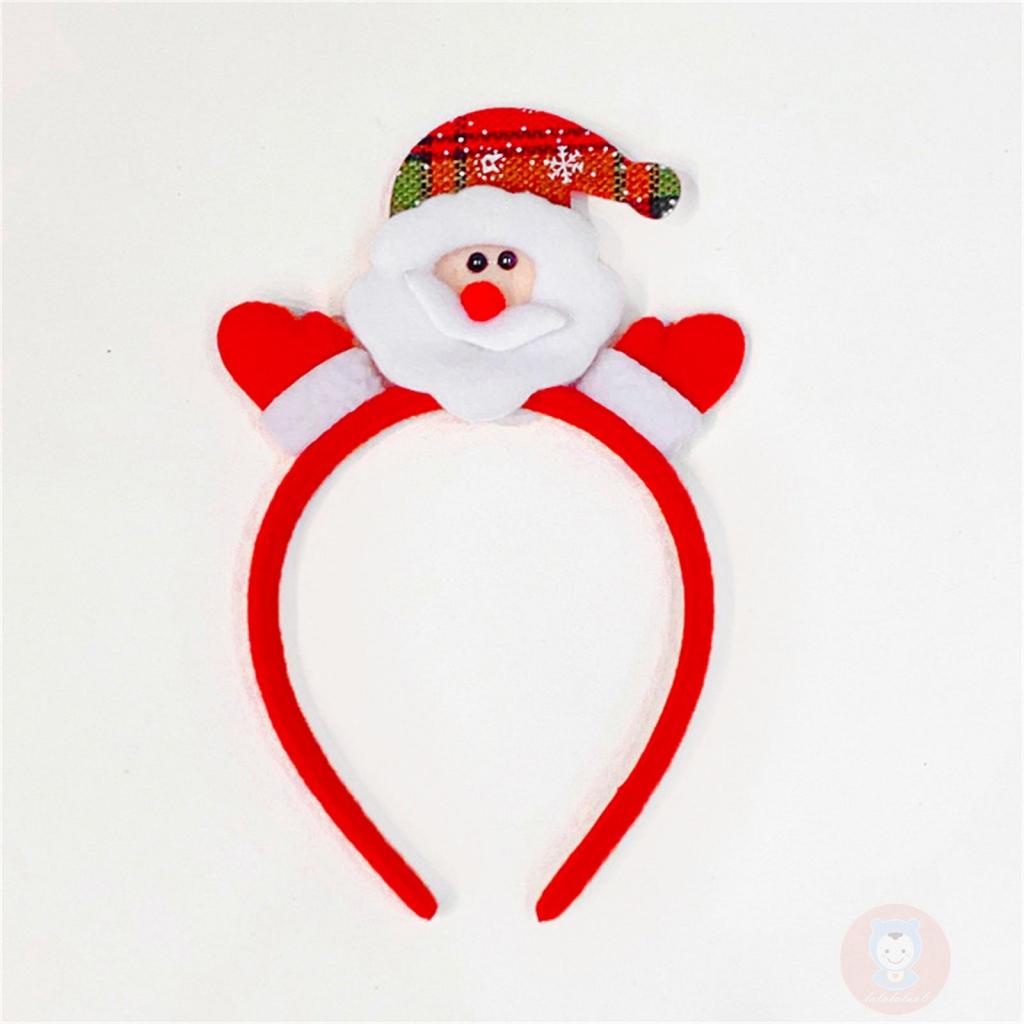 Băng Đô Cài Tóc laa6-kids Co Giãn Dễ Thương Phong Cách Giáng Sinh