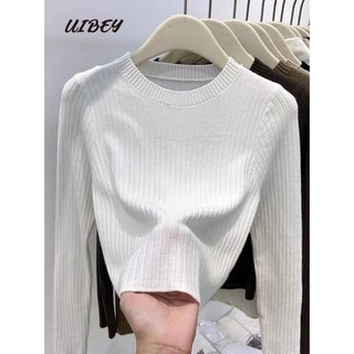 Uibey thời trang áo dài tay giải trí 567 #