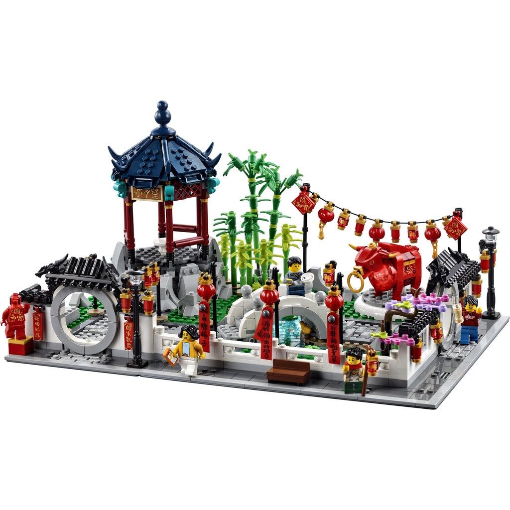 80107 LEGO Chinese Traditional Festivals - Spring Lantern Festival - Bộ đồ chơi LEGO Lễ hội lồng đèn mùa xuân