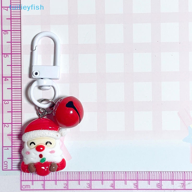 Móc Khóa Hình Ông Già Noel Hoạt Hình Dễ Thương Trang Trí Túi Xách