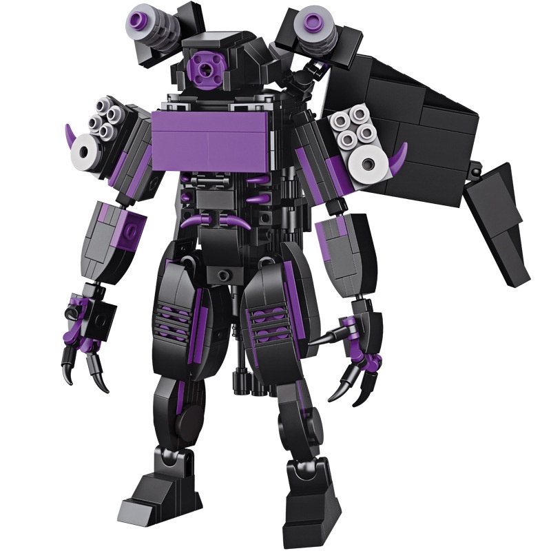 Tương thích LEGO Titan Skibidi Nhà vệ sinh Moc Khối Titan Cameraman Skibidi Monitor Robot Boy Đồ chơi
