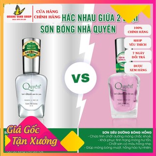 Sơn dưỡng sơn bóng móng tay quyên cao cấp 15ml
