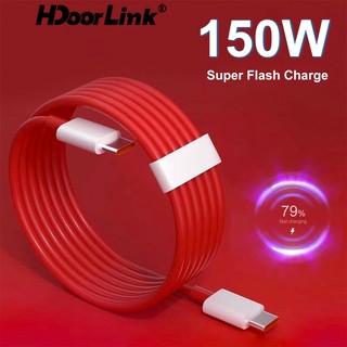  Dây Cáp Sạc Nhanh hdoorlink 150w type-c Sang type-c Cho oneplus ace pro realme gt neo5 