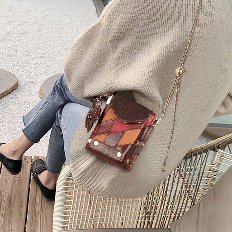 Cobbler legend Túi Đeo Chéo Da Thật 100% Thời Trang Cho Nữ