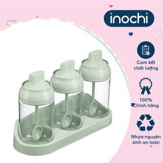 Bộ 3 hộp gia vị Inochi - Tritan Yoko