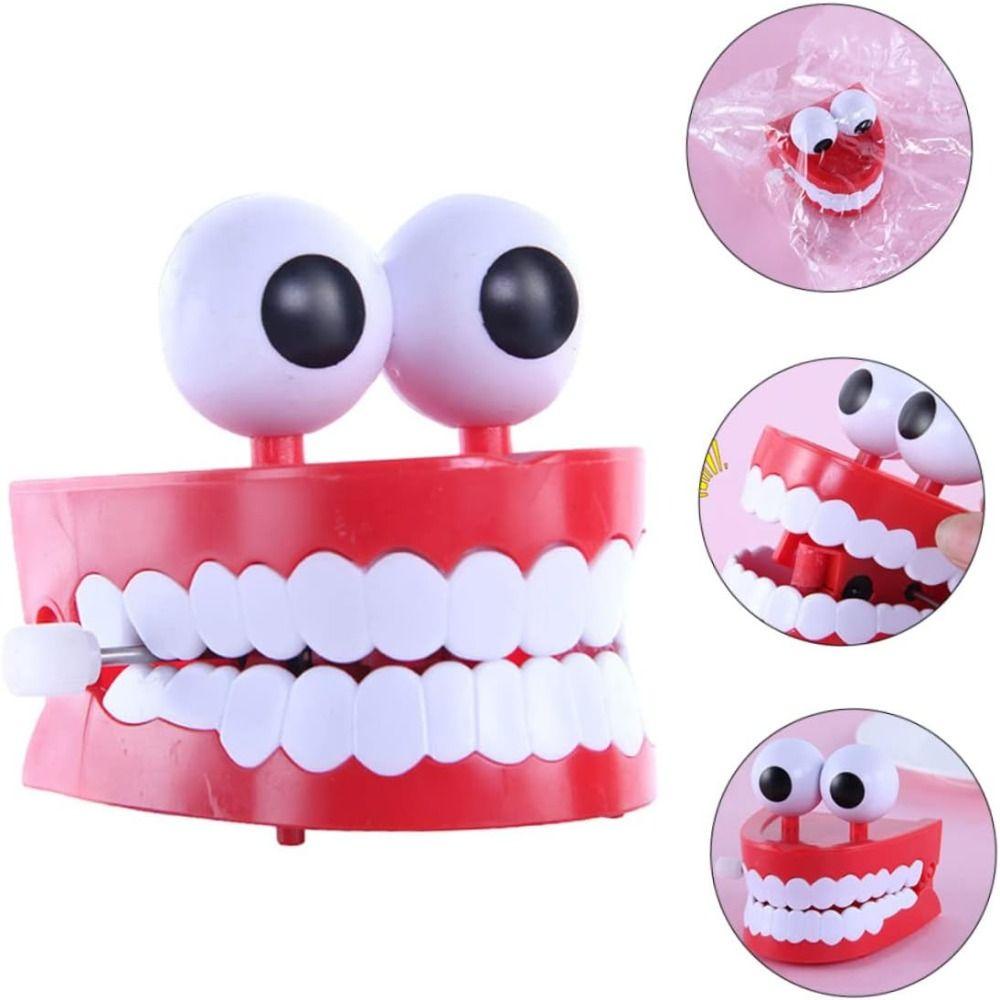Đồ Chơi Lên Dây Cót Hình Hàm Răng mini Vui Nhộn Cho Bé
