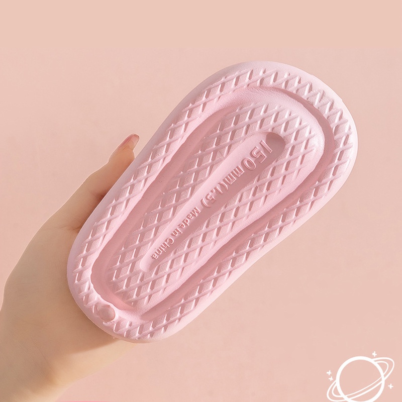 Suge Dép sandal Đi Trong Nhà Bằng eva Chống Trượt Đính Nơ Họa Tiết Hoạt Hình Dễ Thương Cho Bé Gái