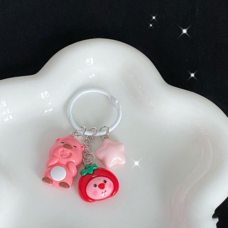 Dễ Thương Móc Khóa Hìnhoopy ruby Xinh Xắn