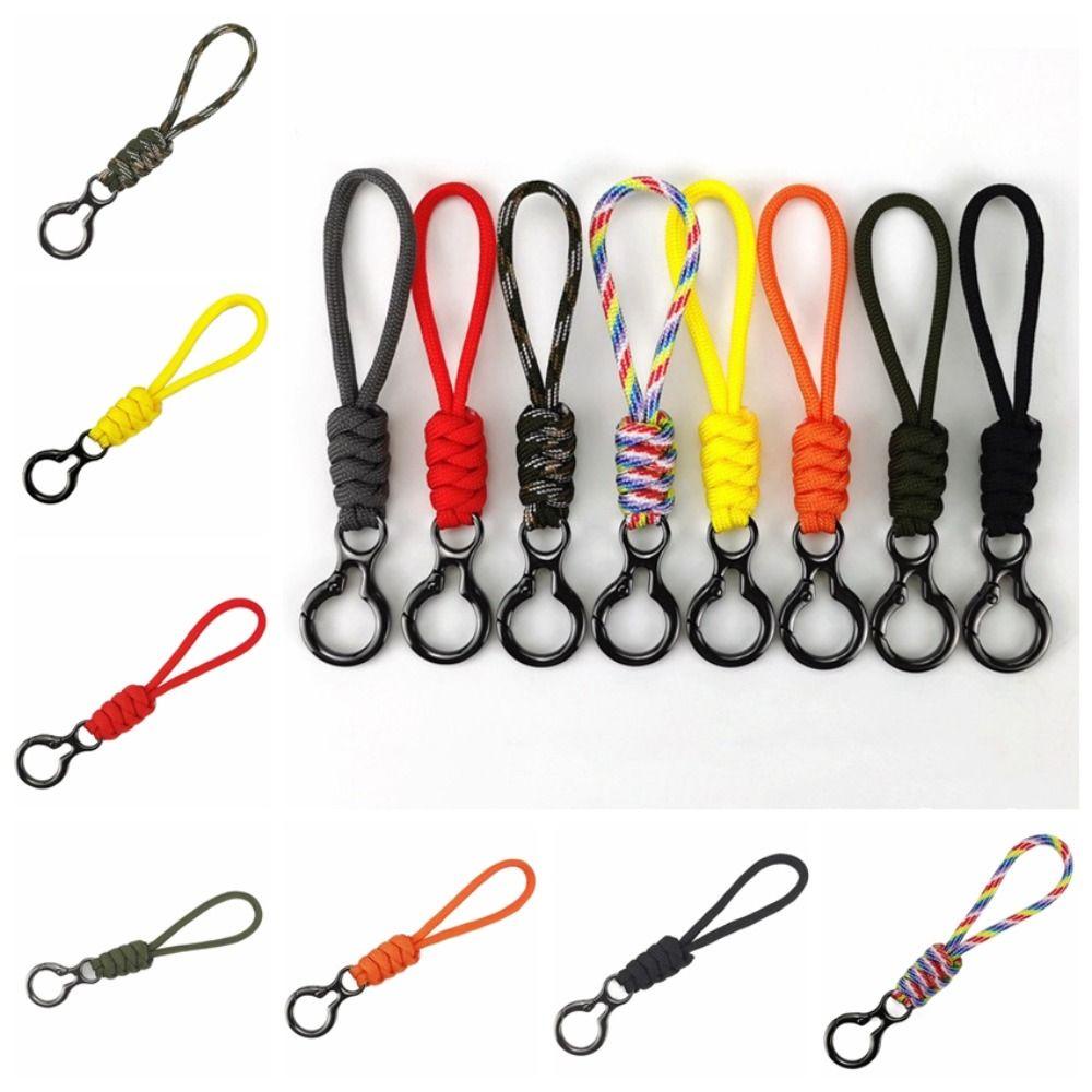 Giovanni paracord Móc Chìa Khóa Dây Bện Treo Ba Lô / Móc Khóa Trang Trí Sáng Tạo