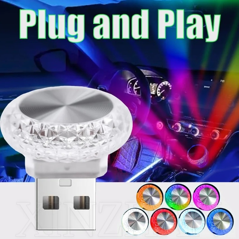 Đèn led usb Mắt Thiên Thần / Ánh Sáng Ban Đêm Đầy Màu Sắc Lãng Mạn / Cắm Và Trang Trí Phòng Ngủ / Xe Hơi Sạc Lại & Máy Tính