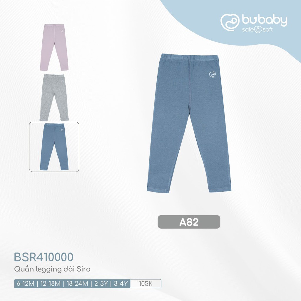 Quần legging Bu siro cho bé trai bé gái