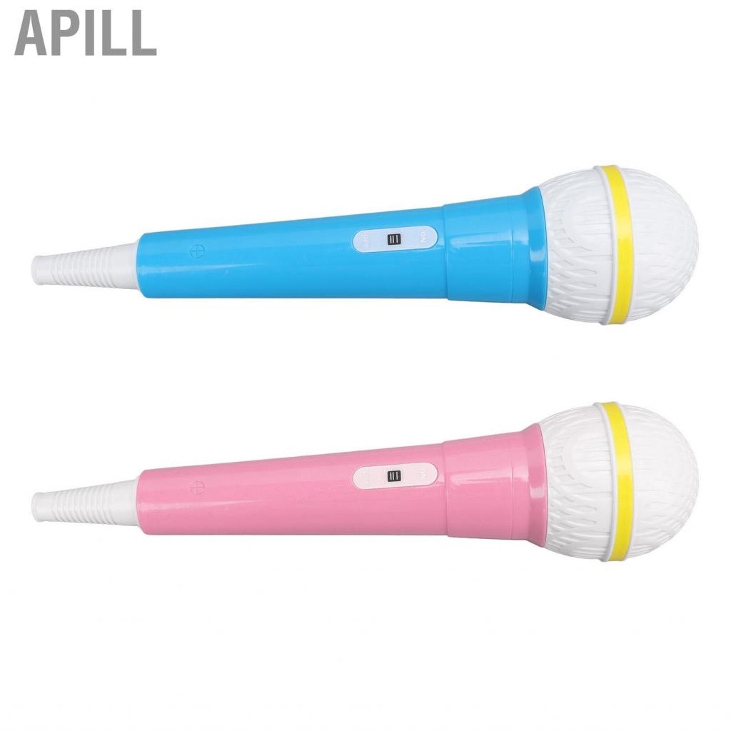 Apill Fake Microphone Safe Odorless  Prop Pretend Mic Toy