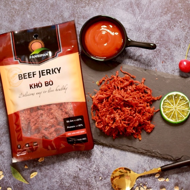 Thịt bò khô sợi Thanh Huyền 125g loại ngon đặc biệt