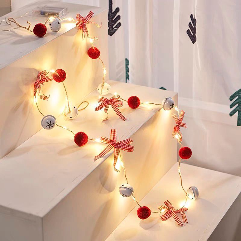 Dây Đèn led Hình Quả Thông Trang Trí Giáng Sinh diy